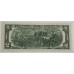 UNITED STATES OF AMERICA 2003 . TWO 2 DOLLARS BANKNOTE . ERROR . INSUFFICENT INK